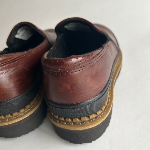 Georgia Giant GB00142 Brown Leather Work Shoes size 7 - Picture 11 of 16